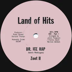Zoot II Land Of Hits – Dr. Ice Rap (Vinyl, 12")