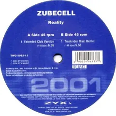 Zubecell* – Reality (Vinyl, 12")