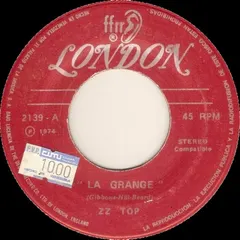 ZZ Top – La Grange (Vinyl, 7")