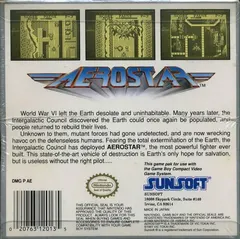 Aerostar — Game Boy Price & Value
