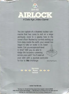 Airlock — Atari 2600 Price & Value