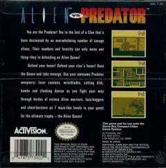 Alien vs Predator — Game Boy Price & Value