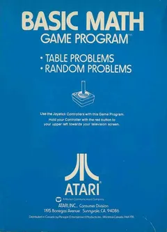 Basic Math — Atari 2600 Price & Value