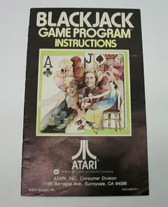 Blackjack — Atari 2600 Price & Value