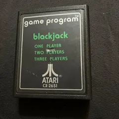 Blackjack [Text Label] — Atari 2600 Price & Value