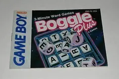 Boggle Plus — Game Boy Price & Value