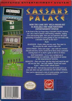 Caesar's Palace — NES Price & Value