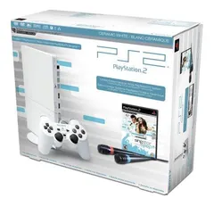 Ceramic White PlayStation 2 SingStar Bundle
