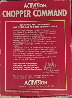 Chopper Command [Blue Label] — Atari 2600 Price & Value