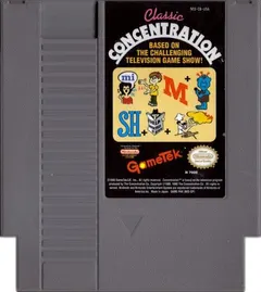Classic Concentration — NES Price & Value