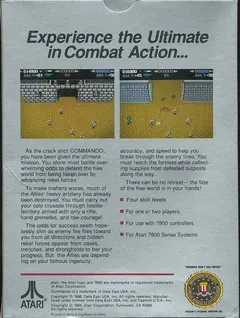 Commando — Atari 7800 Price & Value