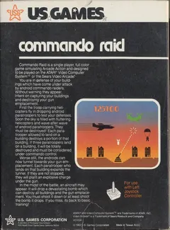 Commando Raid — Atari 2600 Price & Value