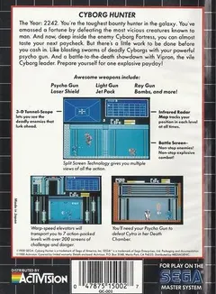 Cyborg Hunter — Sega Master System Price & Value