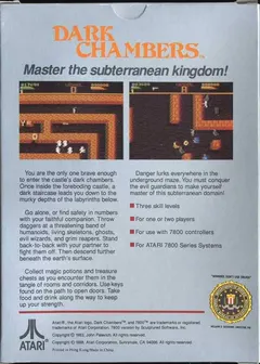Dark Chambers — Atari 7800 Price & Value
