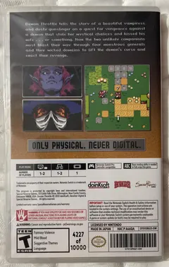 Demon Throttle [Numbered] — Nintendo Switch Price & Value