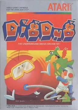 Dig Dug — Atari 2600 Price & Value