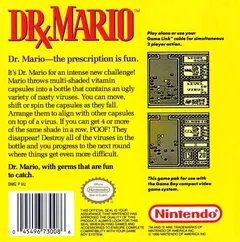 Dr. Mario — Game Boy Price & Value