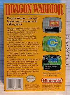 Dragon Warrior — nes Price & Value
