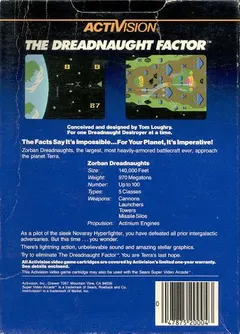 Dreadnaught Factor — Atari 5200 Price & Value