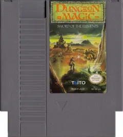 Dungeon Magic — NES Price & Value