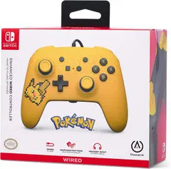 Enhanced Wired Controller [Pixel Pikachu]