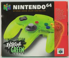 Extreme Green Controller — Nintendo 64 Price & Value