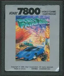 Fatal Run — Atari 7800 Price & Value