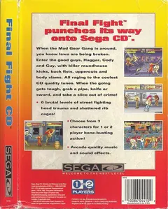 Final Fight CD — Sega CD Price & Value