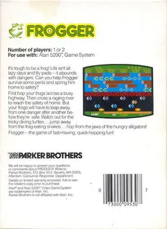Frogger — Atari 5200 Price & Value
