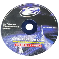 Game Shark Code Archive Disc — PlayStation Price & Value