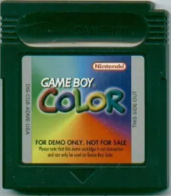 GameBoy Color Tech Demo