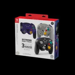 GameCube Style: 3 Pack Wireless Controllers