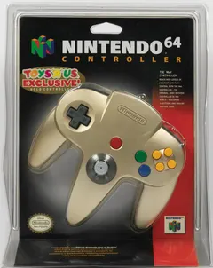 Gold Controller — Nintendo 64 Price & Value