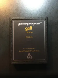 Golf [Text Label] — Atari 2600 Price & Value