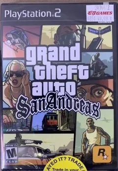 Grand Theft Auto San Andreas [First Print]