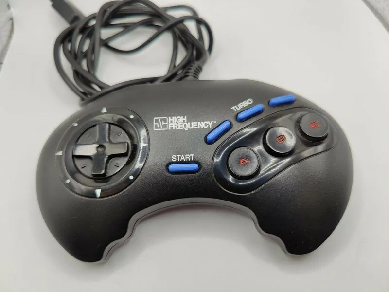High Frequency 3 Button Controller — Sega Genesis Price & Value