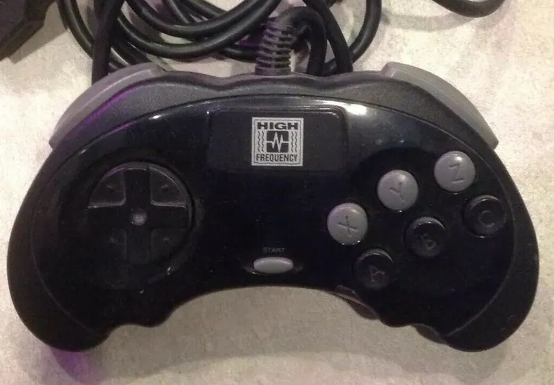 High Frequency 6 Button Controller — Sega Genesis Price & Value