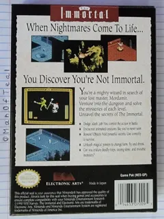 Immortal — NES Price & Value