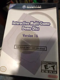 Interactive Multi-Game Demo Disc Version 16 — GameCube Price & Value