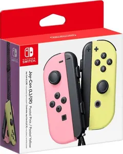 Joy-Con Pastel Pink & Pastel Yellow