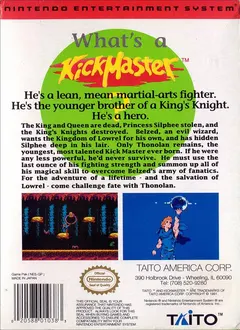 Kick Master — NES Price & Value