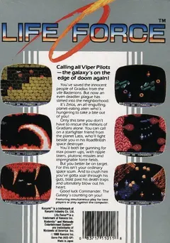 Life Force — NES Price & Value