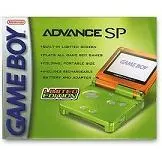 Lime and Orange Gameboy Advance SP