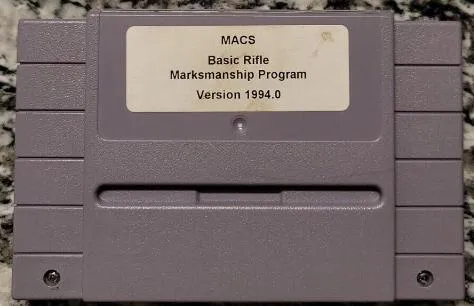 M.A.C.S. Basic Rifle Marksmanship Program — Super Nintendo Price & Value