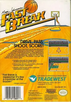 Magic Johnson's Fast Break — NES Price & Value