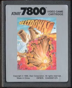Meltdown — Atari 7800 Price & Value