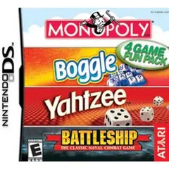 Monopoly / Boggle / Yahtzee / Battleship