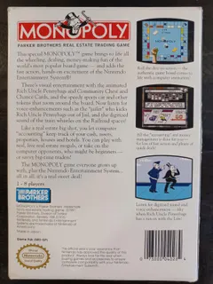 Monopoly — NES Price & Value