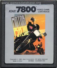 Motor Psycho — Atari 7800 Price & Value