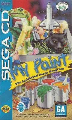 My Paint Animated Paint Program — Sega CD Price & Value
